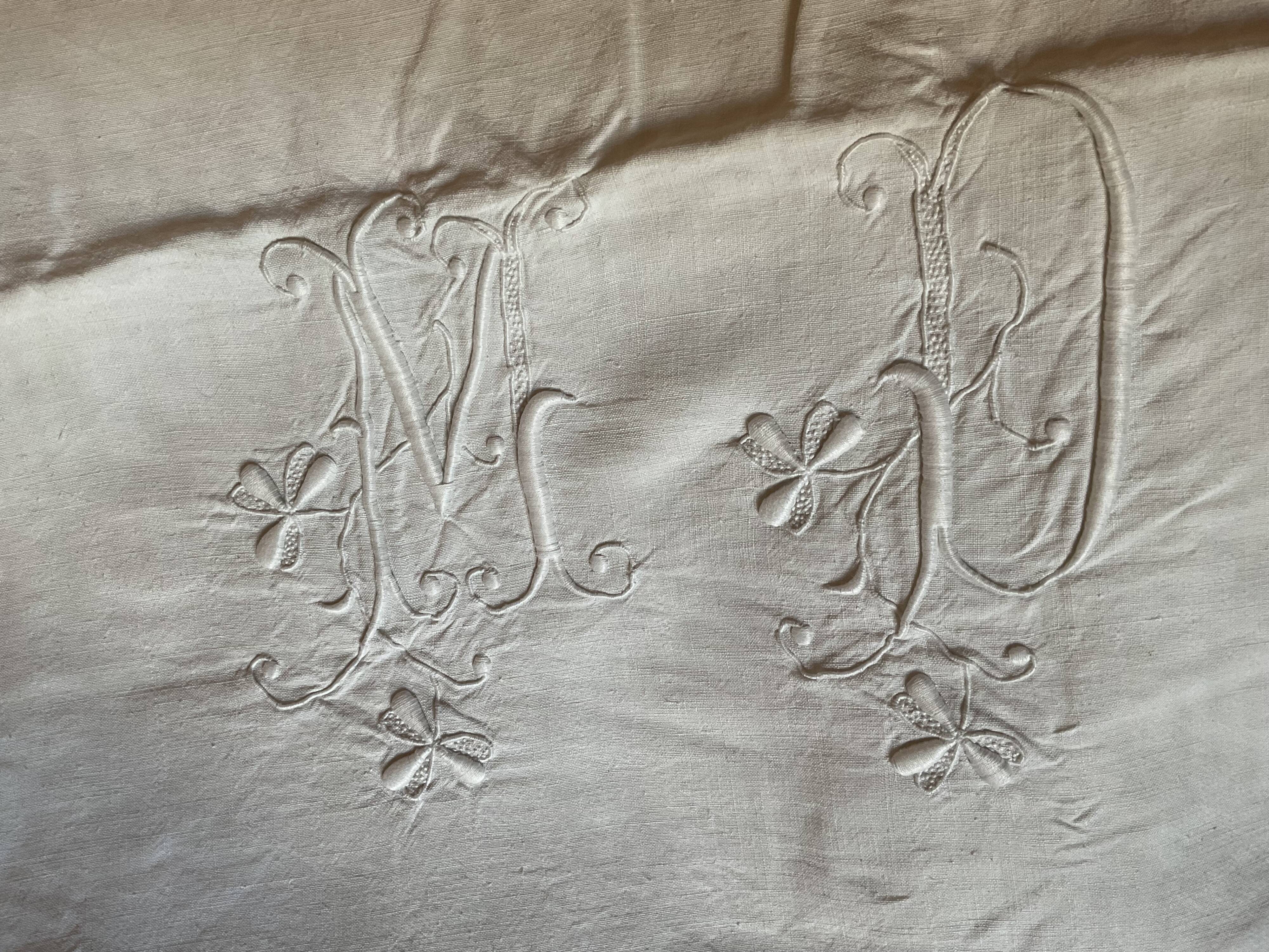 Old Embroidered Cloth. MD