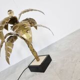 Maison jansen palm table lamp, 1970s