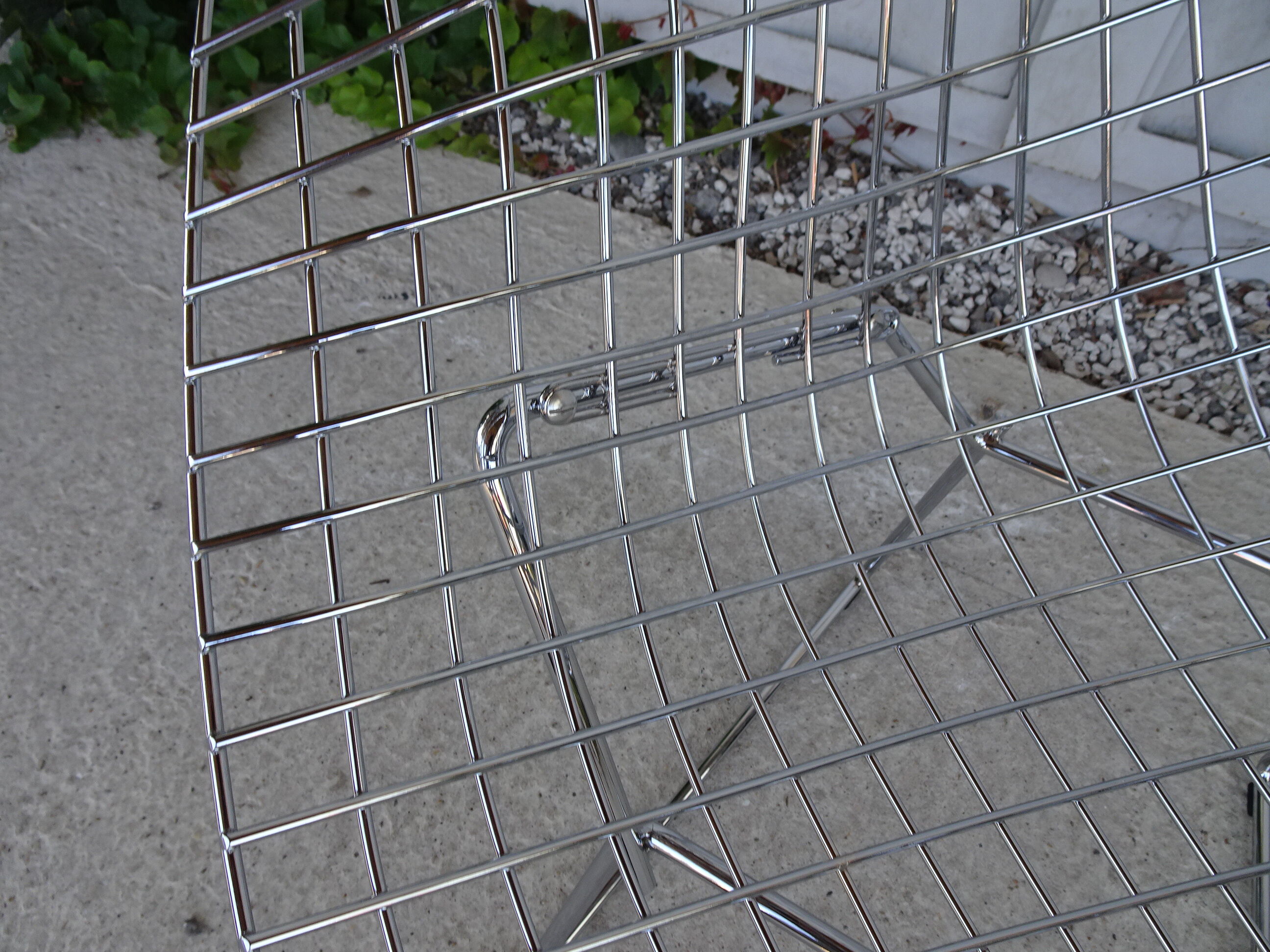Fauteuil diamant par Harry Bertoia estampillé Knoll
