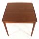 Compact Poul Hundevad for Hundevad & Co extendable dining table in teak