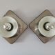 Paire d'appliques italiennes Targetti