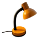 Orange articulated desk lamp
