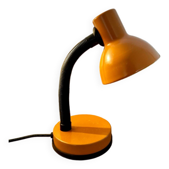 Lampe de bureau articulée orange