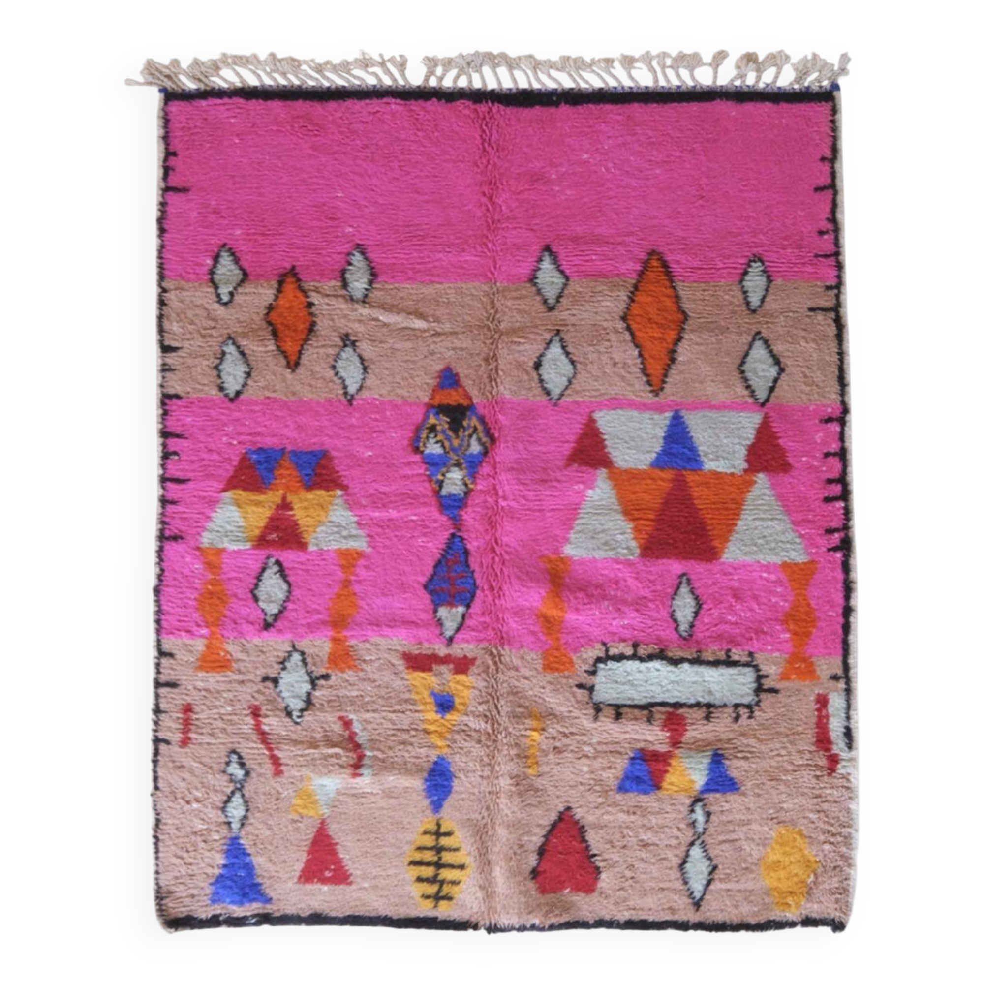 Modern Berber Rug - 235 x 191 cm