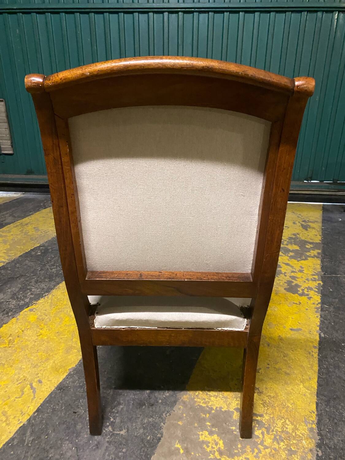 Restoration period armchair with crosses