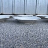 Set of 6 old Maestricht soup plates
