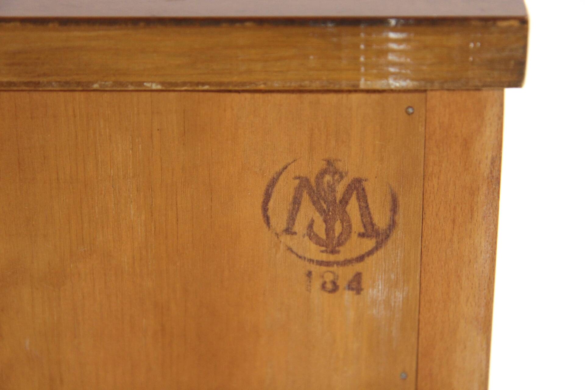 Commode scandinave en acajou, Suède, 1950