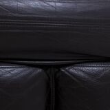 Metal and leather living room. 1970s