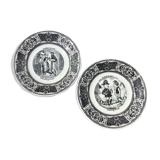 2 Gien 60/70 dessert plates