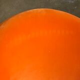 Fauteuil crapaud orange
