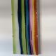Wall lamp gyllen thermoformed glass abstract pattern