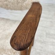 1960s, Danish design by Erik Kirkegaard, model 43, genuine sheepskin.