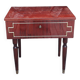 Chevet vintage - bois vernis - porte basculante - 1960