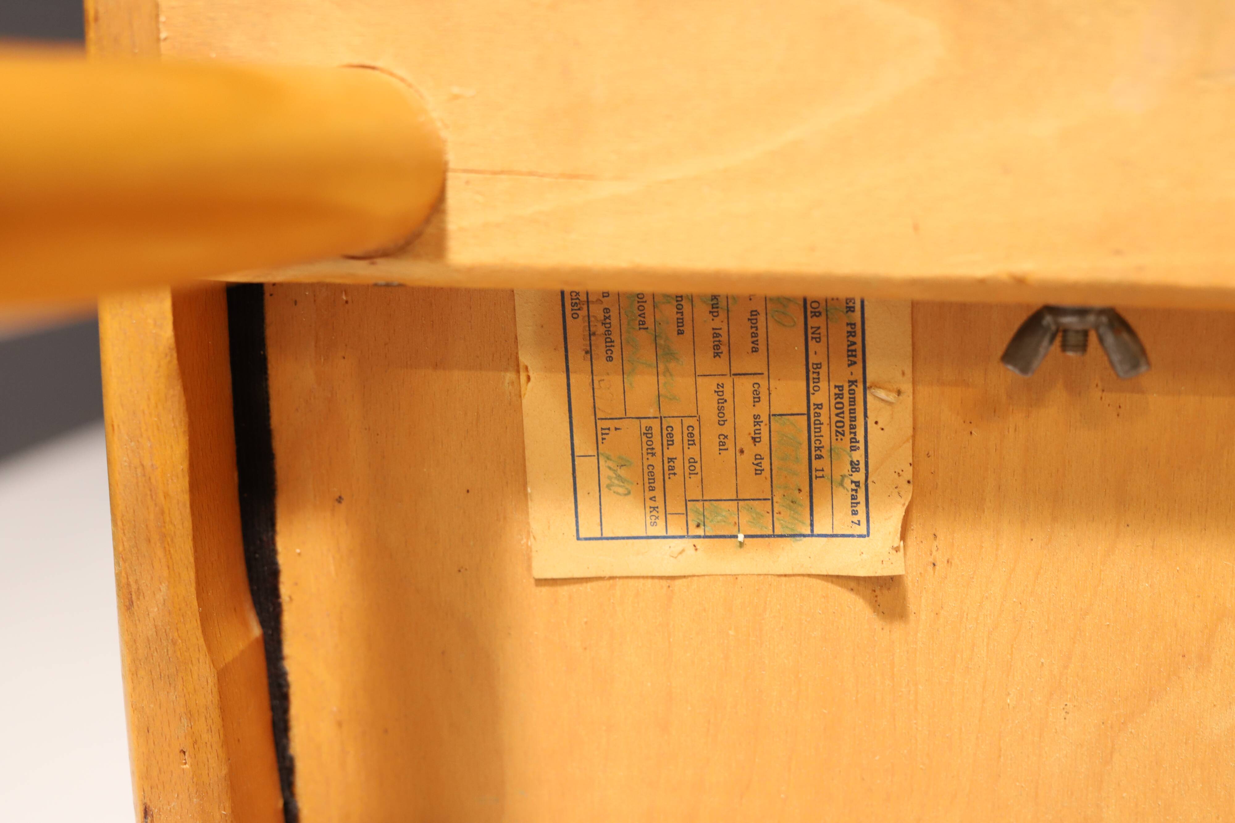 Set of Four Wooden Chairs | Antonín Šuman, 20th Century