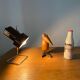 Bedside lamp mini spot vintage 70 original Prisunic pop Age