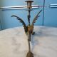 19th century bronze chimera candlestick
