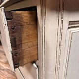 Commode Lyonnaise époque Louis XIV en bois cérusé vers 1700