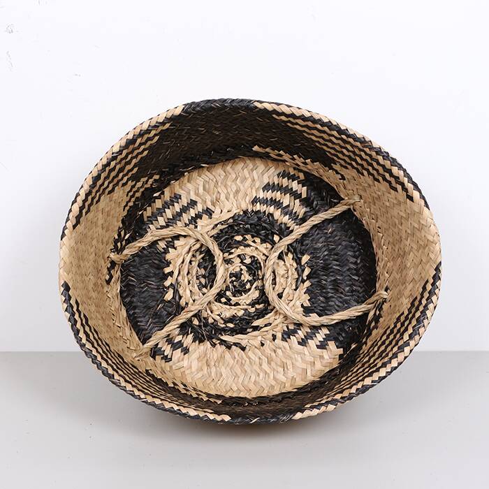 Collapsible Woven Storage Basket,Vegetable and Fruit Basket, Laundry Basket