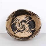 Collapsible Woven Storage Basket,Vegetable and Fruit Basket, Laundry Basket