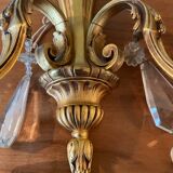 Paire d'appliques en bronze
