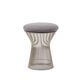 Warren Platner for Knoll. Round stool, metal base. Circa 1970