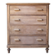 Solid wood chest of drawers