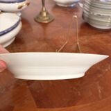 Large Plate 29 cm Salad Bowl Limoges Porcelain Blue Gold Betoule & Legrand