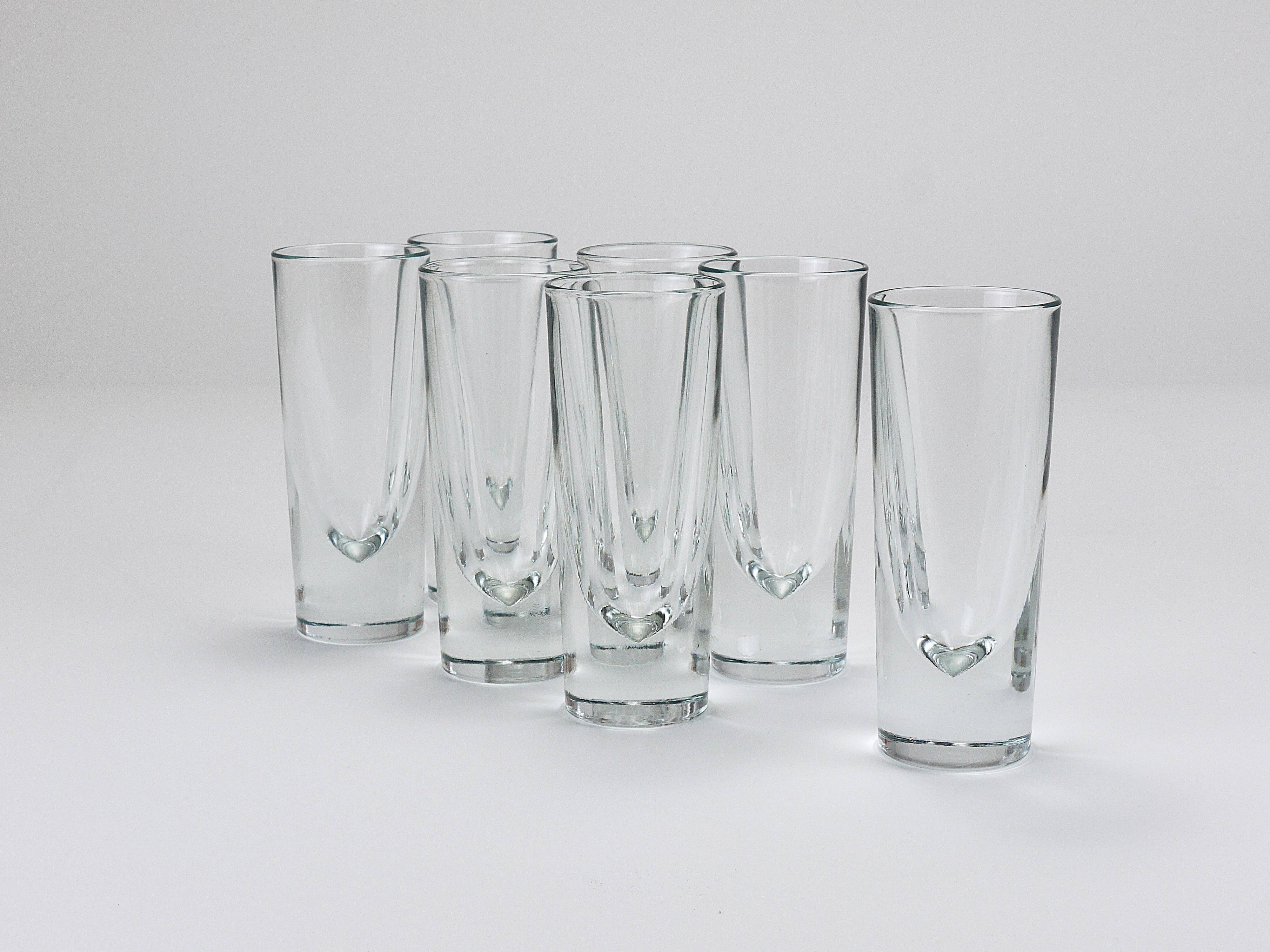 14 verres à boire solides Aperitif Bar Bullet Carlo Moretti, Italie, années 1970