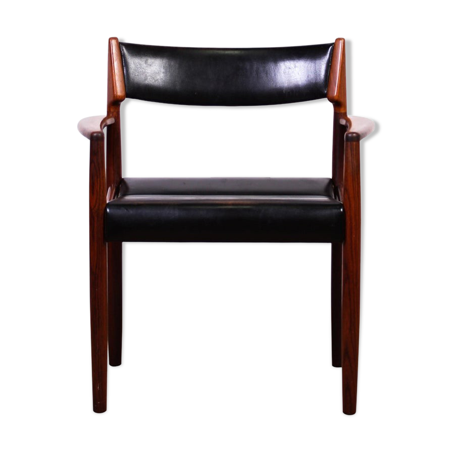 Chaise en palissandre par Kurt Østervig pour KP Møbler