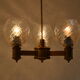 Mid-century Wood Chandelier,1970's.