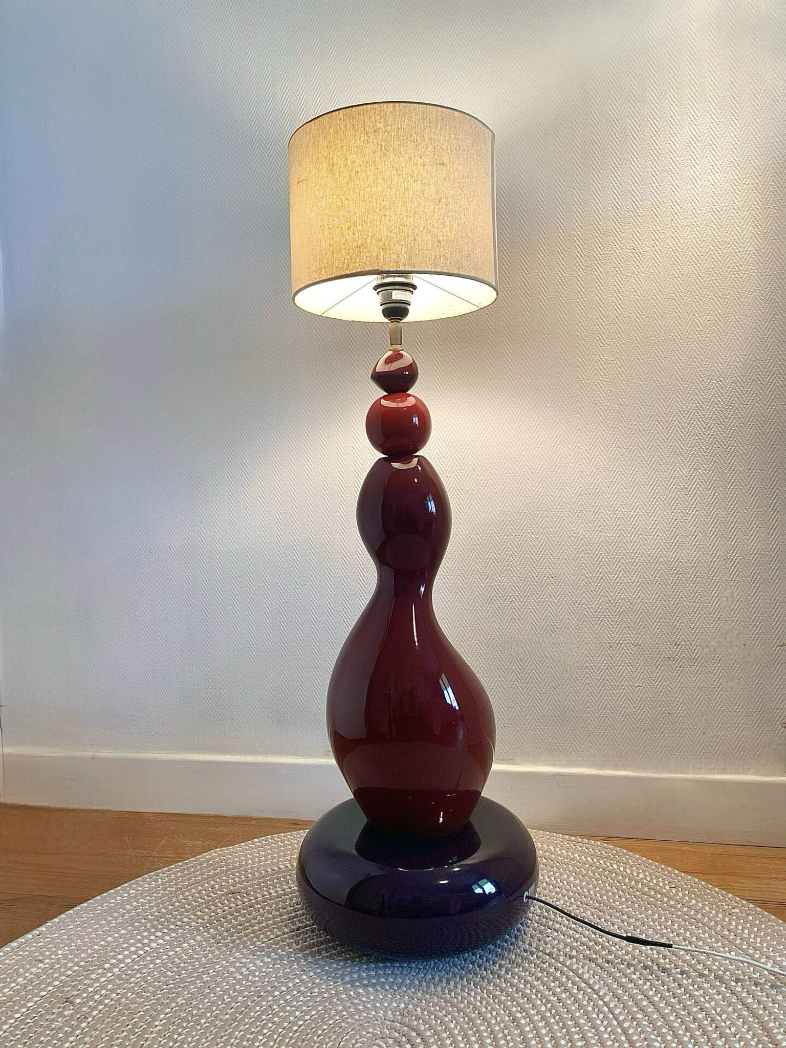 Grand pied de lampe Louis Drimmer Space age