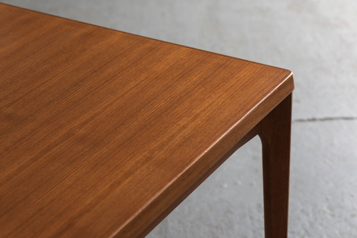 Extendable square dining table by Vejle Stole Møbelfabrik, Denmark 1960’s