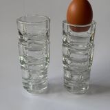 6 Joe Colombo glass egg cups