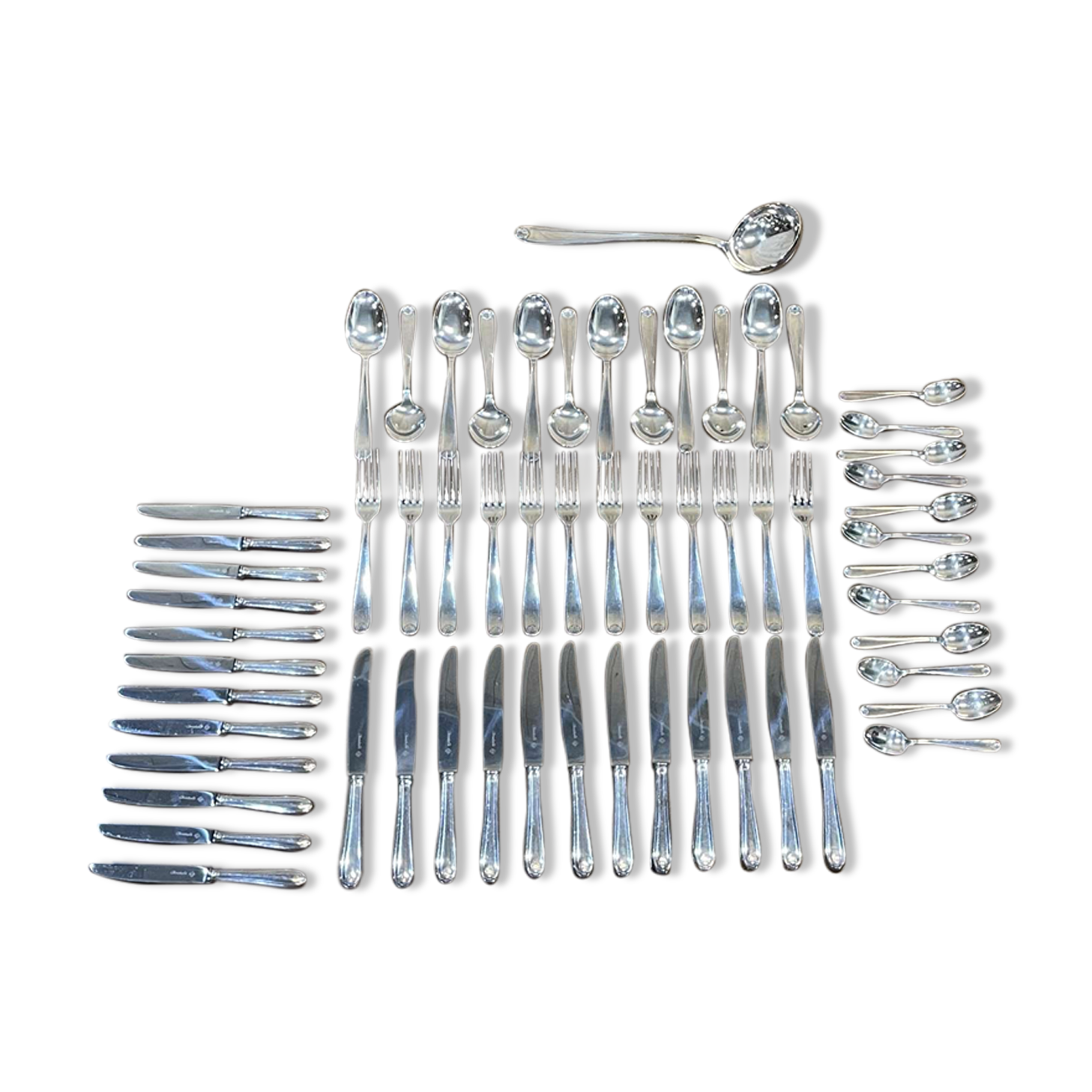 Housewife christofle shell model - 61 pieces