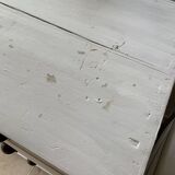 Charming old country sideboard painted in lime white