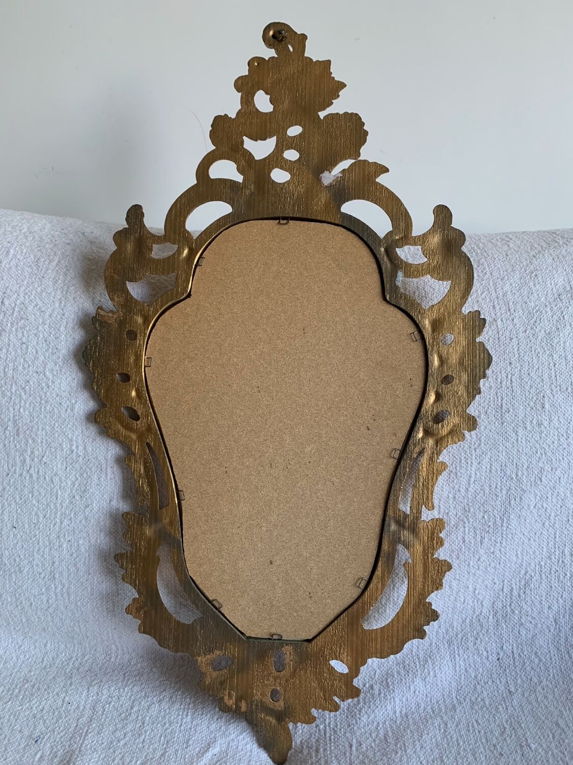 Old gilded mirror
