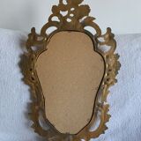 Miroir ancien doré