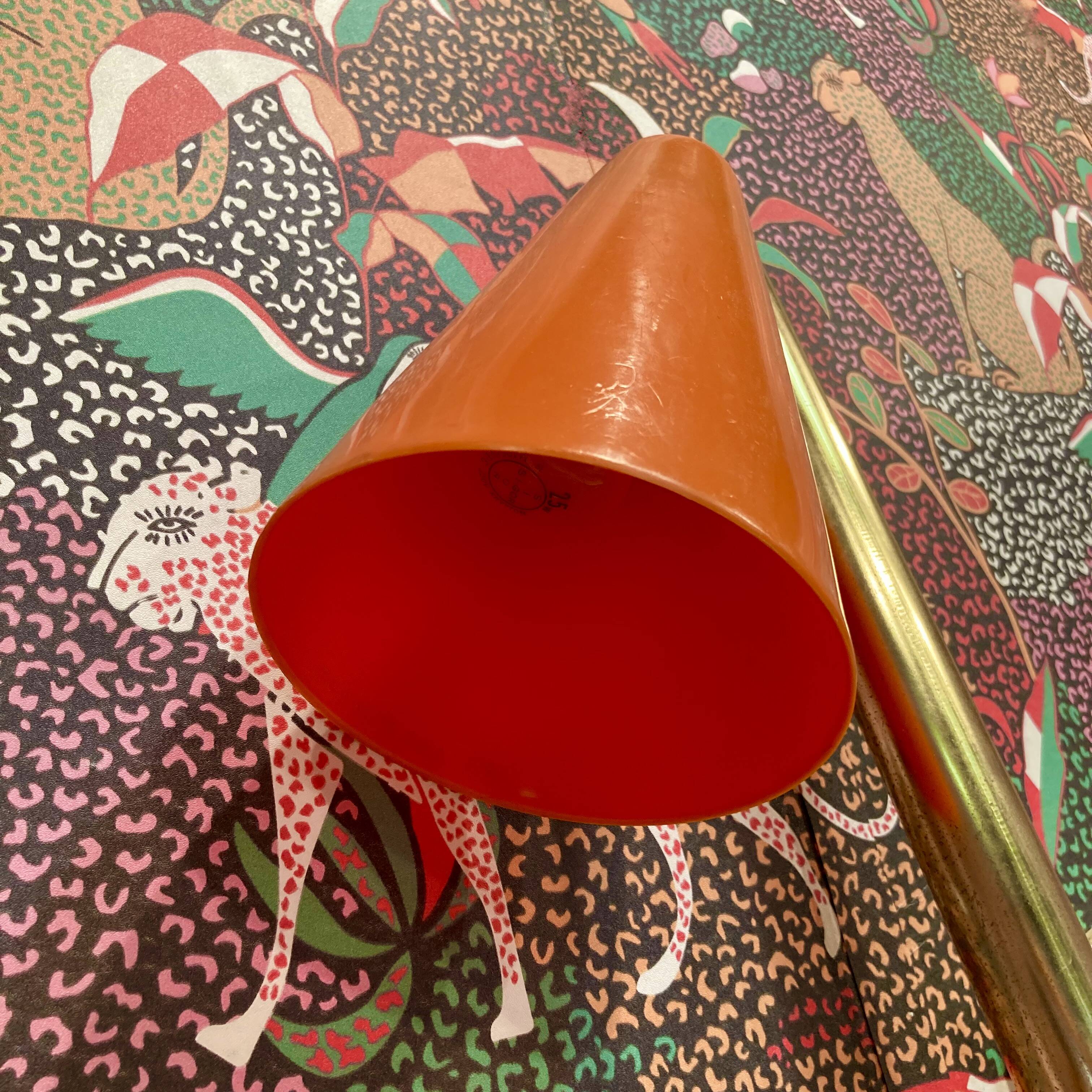 American floor lamp, 1950s design.