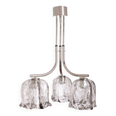 Lustre en verre de Murano années 1970