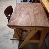 Vintage children's desk and chair by Adam Stegner