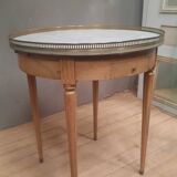 Marble top table called "bouillotte":