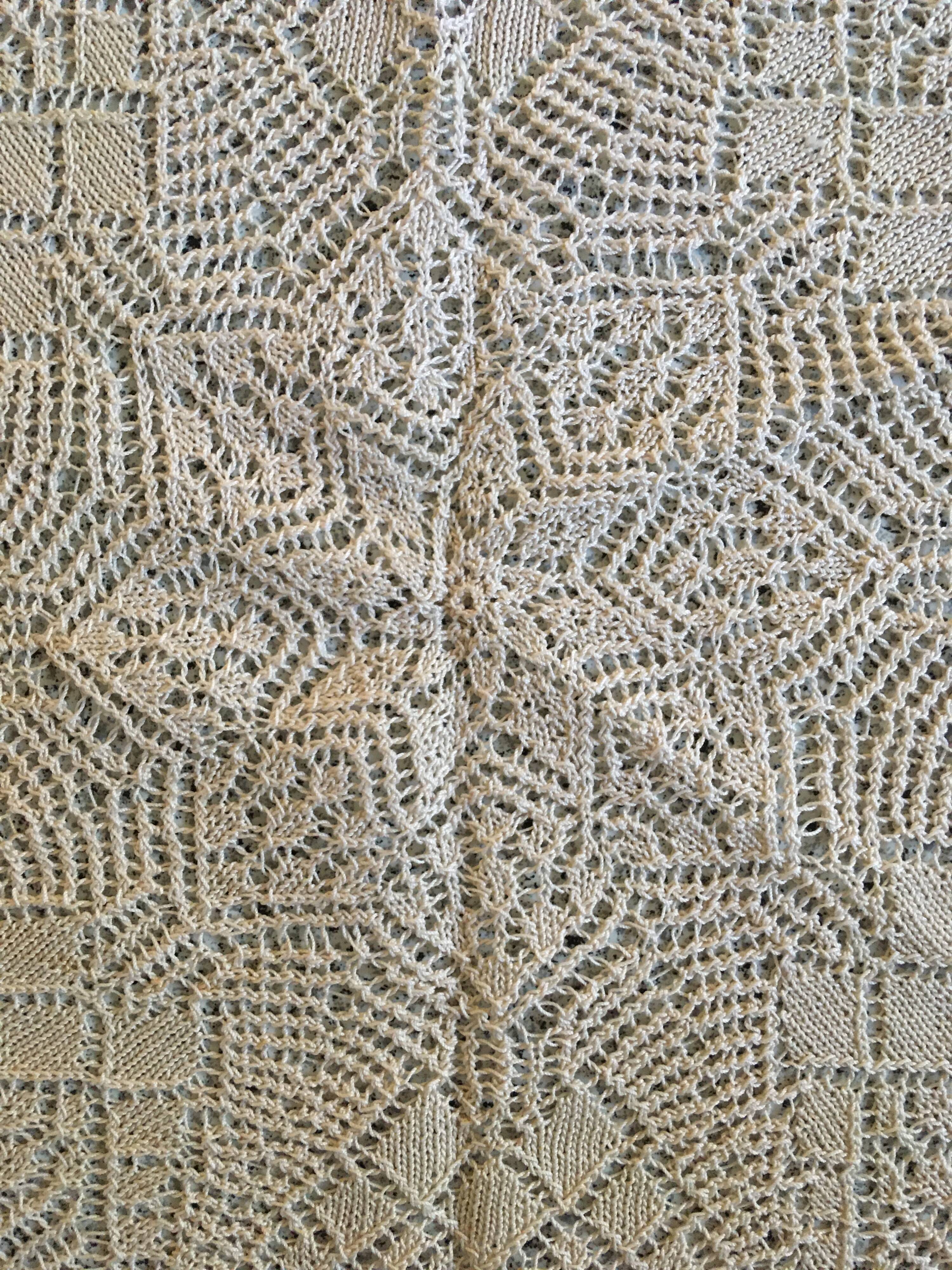 Vintage round placemat ø43