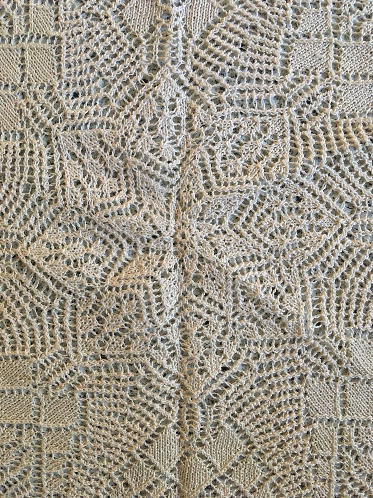Vintage round placemat ø43