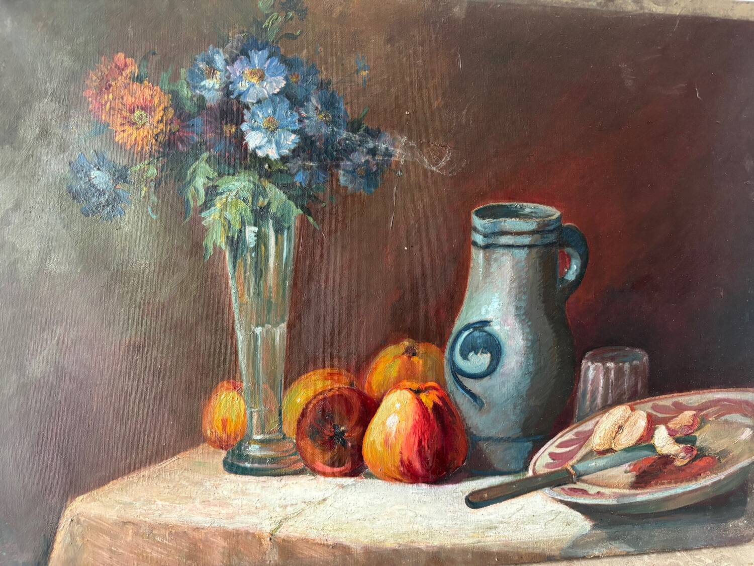 Still life signed early 20th century