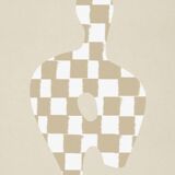 Chequers giclee art print 50x70cm