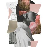 Collage print palma