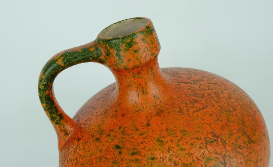 Ruscha vase vulkano decor kurt tschoerner mid century pottery model 340