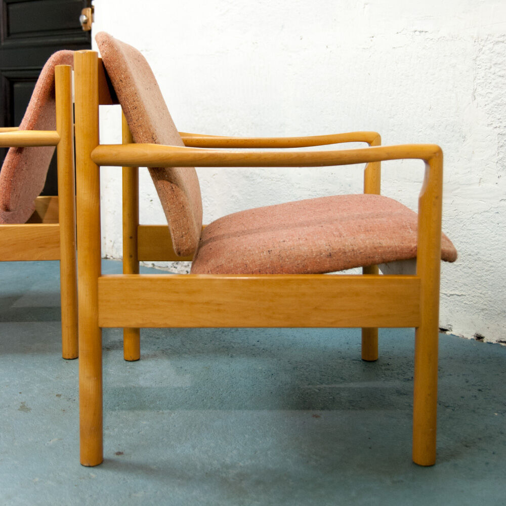 Pair of Ercol armchairs