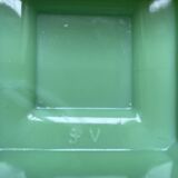 jadeite glass sugar bowl