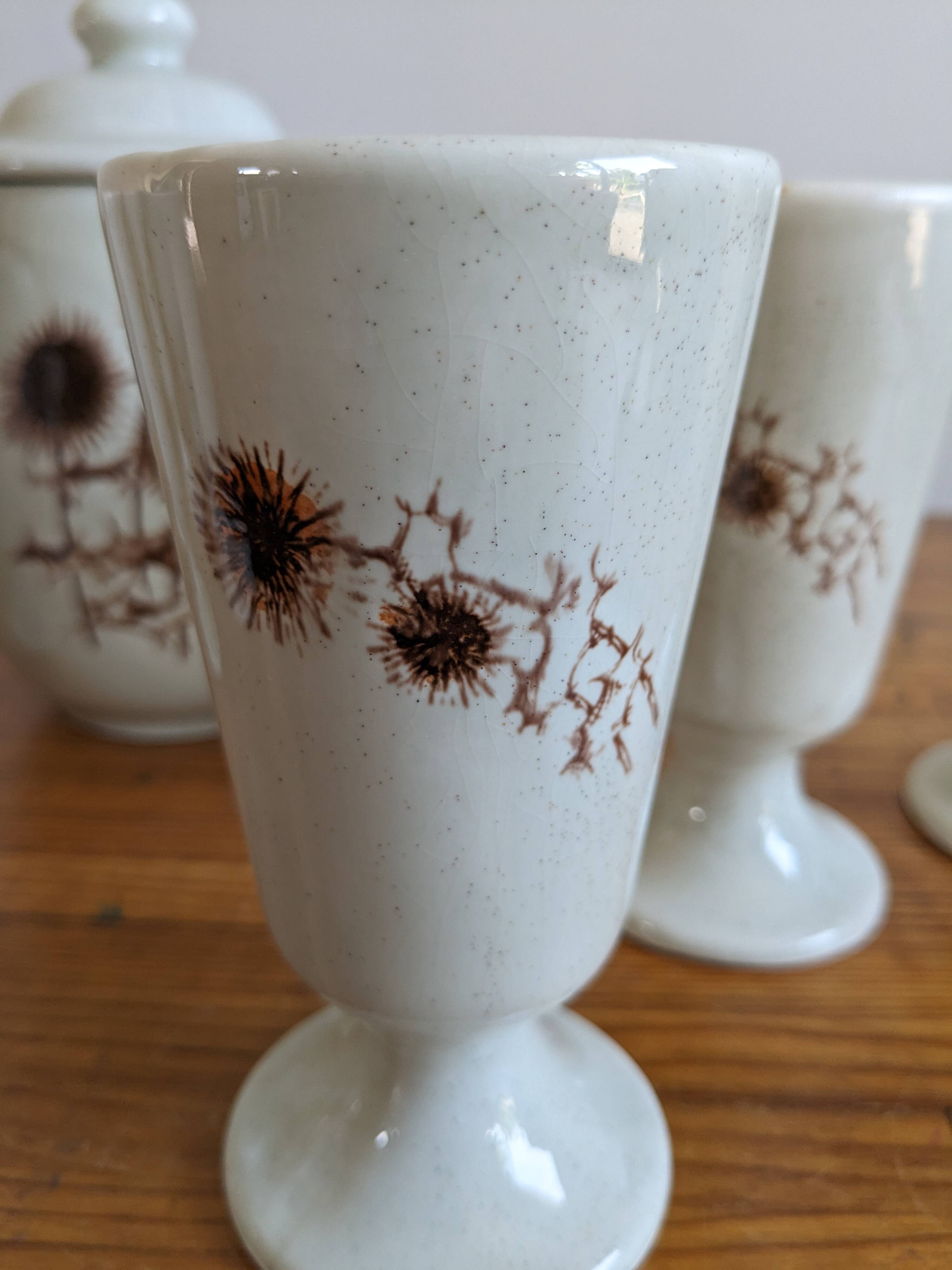Service à café 9 pièces de Sarreguemines